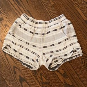 Madewell pull on elastic waist shorts XS